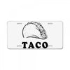 Taco License Plate