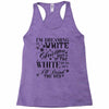 i'm dreaming of a white christmas but if the white runs out i'll drin Racerback Tank