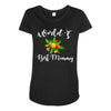 world's best mommy Maternity Scoop Neck T-shirt