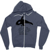 sea panda Zipper Hoodie