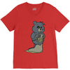 mucus bear V-Neck Tee