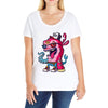 bad milk Ladies Curvy T-Shirt