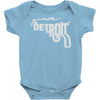 detroit city smoking gun Baby Onesie