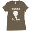 mummy to be Ladies Fitted T-Shirt