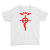 fma full metal alchemist cross inspired ladies Youth Tee