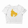 king gorilla Crop Top