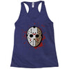 jason voorhees mask Racerback Tank