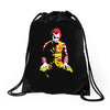 the joker ronald mcdonald Drawstring Bags