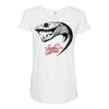 snake head Maternity Scoop Neck T-shirt