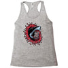 shark attack Racerback Tank