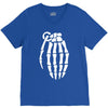 bones grenade jesse pinkman breaking the bad fully printed V-Neck Tee