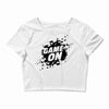 game on Crop Top