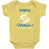 Pops is my Name Fishing Is My Game Baby Onesie