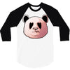panda in love 3/4 Sleeve Shirt