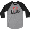 be mine valentine 3/4 Sleeve Shirt