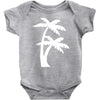 palm tree sticker vinyl decal tropical island beach ocean wall car win Baby Onesie