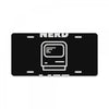 nerd life is the best life License Plate