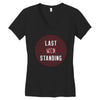 PUPG Last Men Standing Women's V-Neck T-Shirt
