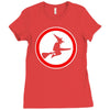 kein weg f&uuml;r hexen fun Ladies Fitted T-Shirt
