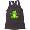 frog cute Racerback Tank