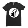 mic Ladies Fitted T-Shirt