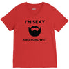 im sexy and i grow it V-Neck Tee