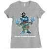 zombie saddam Ladies Fitted T-Shirt