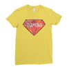 Diamond Ladies Fitted T-Shirt
