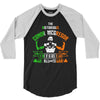 conor mcgregor notorious go to war irish 3/4 Sleeve Shirt