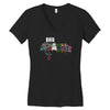 and that how i saved the world Women's V-Neck T-Shirt