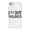 i love my soldier hunter camouflage iPhone 7 Case