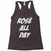 rose' all day Racerback Tank