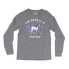 i'm really a unicorn Long Sleeve Shirts