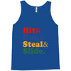 Hit Run Steal  Slide Tank Top