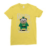 pug irish pub snorty mcpug's Ladies Fitted T-Shirt