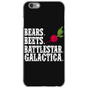 bears beets battlestar galactica iPhone 6/6s Case
