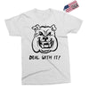 deal with it angry pitbul Exclusive T-shirt