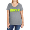 bored Ladies Curvy T-Shirt