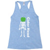 ciderhead cider drinking skeleton and apple Racerback Tank