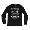 in a world full of grinches be a cindy lou who Long Sleeve Shirts