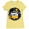 camper van Ladies Fitted T-Shirt
