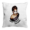49. not today satan 022 Throw Pillow