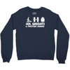 sex weights and protein shakes Crewneck Sweatshirt