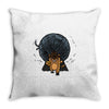 run! Throw Pillow
