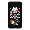 Christmas Skeleton mom and baby maternity iPhoneX