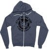 drinking with your cat Zipper Hoodie