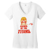 dawn of titan Women's V-Neck T-Shirt