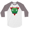 Final Space Mooncake with Triangle 3/4 Sleeve Shirt