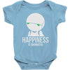happiness is overated Baby Onesie
