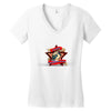 IM  STRONG IN THE WORLD Women's V-Neck T-Shirt